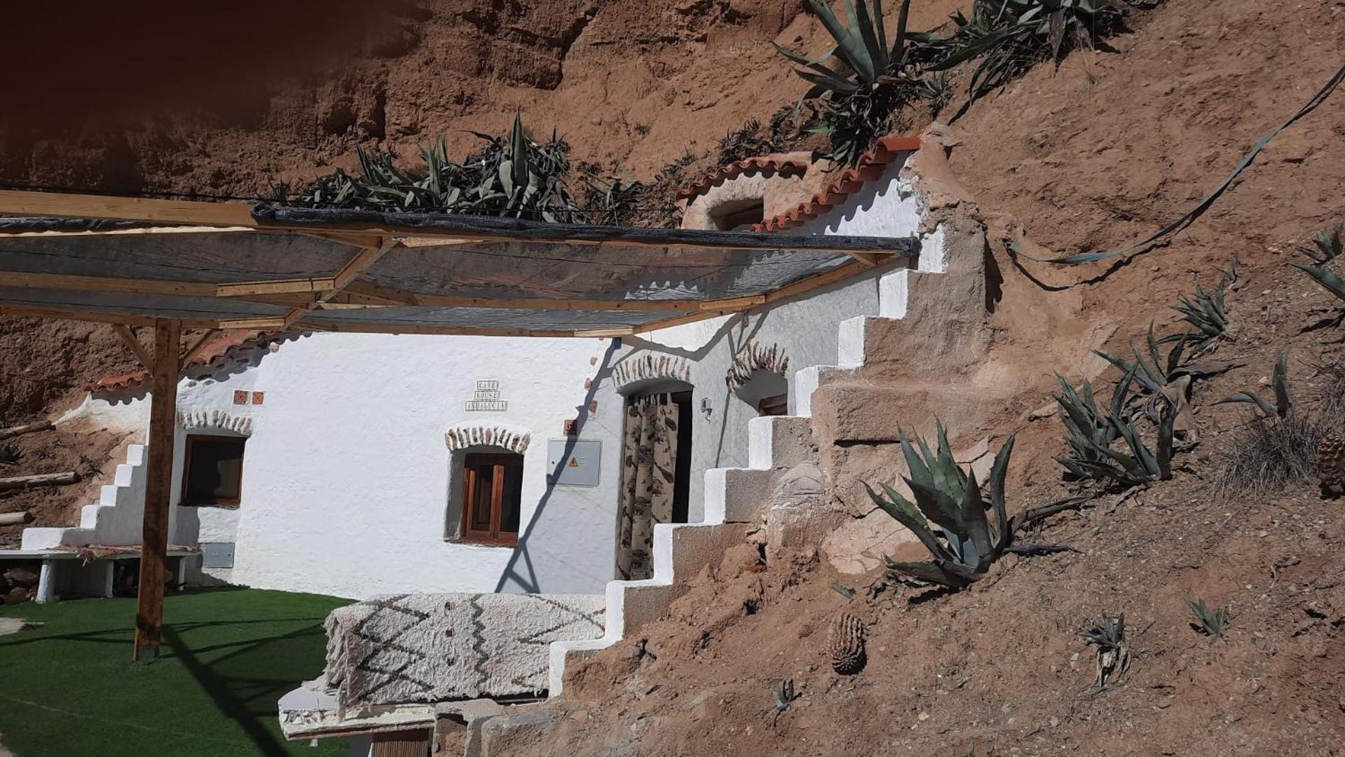 Creatively Designed Cavehouse With Jacuzzi Βίλα Gorafe Εξωτερικό φωτογραφία